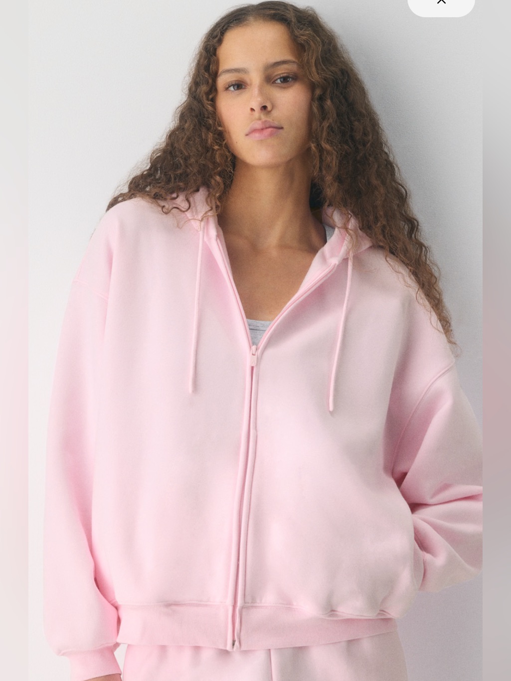 Aritzia Cozy Sweatfleece Boyfriend Zip Hoodie Size Xl